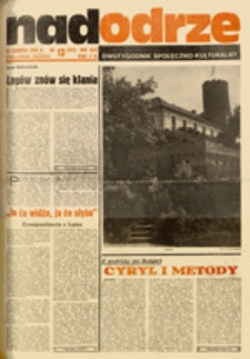 Nadodrze: dwutygodnik społeczno-kulturalny, nr 13 (22 czerwca 1980 R.)