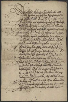 [Inc.:] Wol Edler Gestrenger Hochgelarter und Wolbenambter Insonders grossgänstiger Hochgeehrter Herr und sehr ...