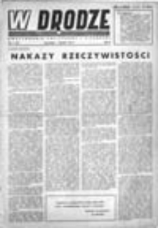 W drodze: dwutygodnik polityczny i literacki, Rok II, Nr 2(20) (16 stycznia 1944)