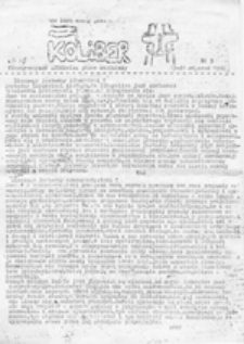 Koliber: KOnserwatywno LIBERalne pismo młodzieży, nr 3 (15 - 31 styczeń 1986)