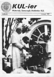KUL-ier: zeszyt Niezależnego Zrzeszenia Studentów, nr 4 (kwiecień 1981)