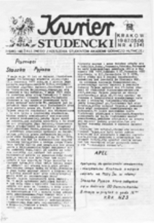 Kurier Studencki, nr 7 (18.06.1982)