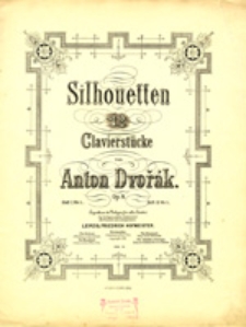 Silhouetten, op.8 Heft I
