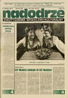 Nadodrze: dwutygodnik społeczno-kulturalny, nr 8 (12 kwietnia 1981 R.)