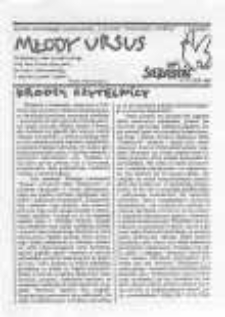 Młody Ursus: pismo młodzieży solidarnej i Ruchu "Wolność i Pokój", nr 1 (styczeń 1989)
