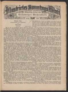 Illustrirtes Sonntags Blatt: W&ouml;chentliche Beilage zum Gr&uuml;nberger Wochenblatt, No. 48. (1879)