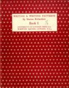 Writing & Writing Patterns: Book I