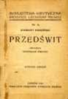 Zygmunt Krasiński: Przedświt