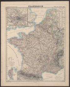 Frankreich [Dokument kartograficzny]