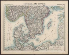 Danemark und Sud-Schweden [Dokument kartograficzny]