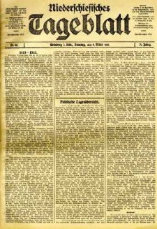 Niederschlesisches Tageblatt, no 58 (Sonntag, den 9. März 1913)