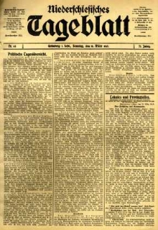 Niederschlesisches Tageblatt, no 64 (Sonntag, den 16. März 1913)