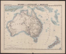 Continent von Australien und Neuseeland [Dokument kartograficzny]