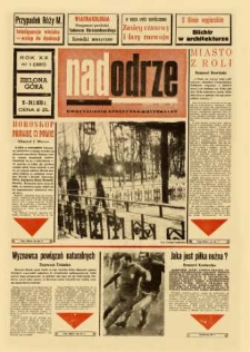 Nadodrze: dwutygodnik społeczno-kulturalny, nr 1 (11-24.I. 1976 r.)