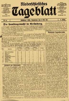 Niederschlesisches Tageblatt, no 113 (Sonnabend, den 17. Mai 1913)
