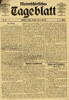 Niederschlesisches Tageblatt, no 162 (Sonntag, den 13. Juli 1913)