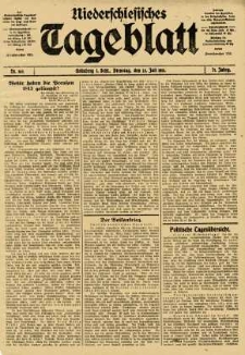 Niederschlesisches Tageblatt, no 169 (Dienstag, den 22. Juli 1913)