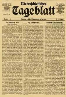 Niederschlesisches Tageblatt, no 170 (Mittwoch, den 23. Juli 1913)
