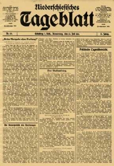 Niederschlesisches Tageblatt, no 171 (Donnerstag, den 24. Juli 1913)