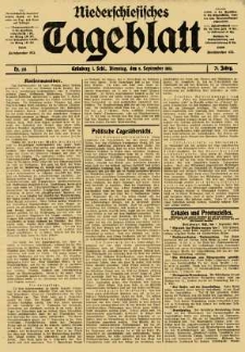 Niederschlesisches Tageblatt, no 211 (Dienstag, den 9. September 1913)