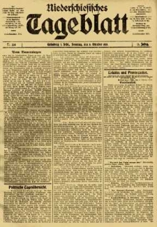 Niederschlesisches Tageblatt, no 234 (Sonntag, den 5. Oktober 1913)