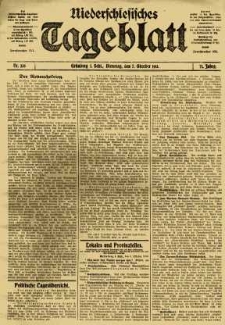 Niederschlesisches Tageblatt, no 235 (Dienstag, den 7. Oktober 1913)