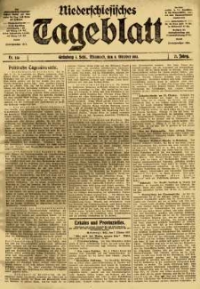 Niederschlesisches Tageblatt, no 236 (Mittwoch, den 8. Oktober 1913)