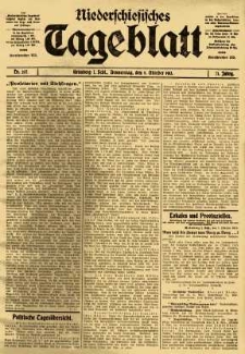 Niederschlesisches Tageblatt, no 237 (Donnerstag, den 9. Oktober 1913)