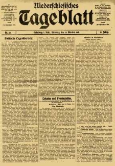 Niederschlesisches Tageblatt, no 241 (Dienstag, den 14. Oktober 1913)