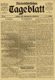 Niederschlesisches Tageblatt, no 255 (Donnerstag, den 30. Oktober 1913)