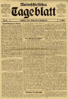 Niederschlesisches Tageblatt, no 268 (Freitag, den 14. November 1913)