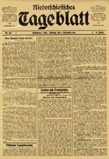 Niederschlesisches Tageblatt, no 287 (Sonntag, den 7. Dezember 1913)