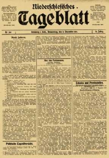 Niederschlesisches Tageblatt, no 290 (Donnerstag, den 11. Dezember 1913)