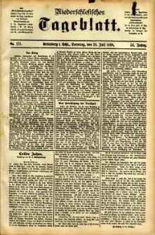 Niederschlesisches Tageblatt, no 171 (Grünberg i. Schl., Sonntag, den 24. Juli 1898)