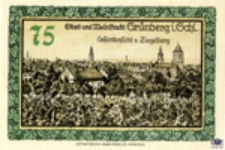 Obst - und Weinstadt Gr&uuml;nberg i. Schl. - Gesamtansicht v. Ziegelberg / Miasto owoc&oacute;w i wina Zielona G&oacute;ra na Śląsku - Widok z Ceglanego Wzg&oacute;rza