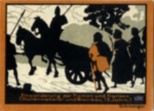 Einwanderung der Flamen und Franken (Wollenweberei und Weinbau, 13.Jahrh.) / Przybycie Flamand&oacute;w i Frank&oacute;w (tkaczy i winiarzy, XIII w.)