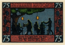 [Der Wirt, der blast die Lampe aus. Wir wandern Arm in Arm nach Haus... / Gospodarz zamyka już winiarenkę, więc spieszmy do domu ręka w rękę...]