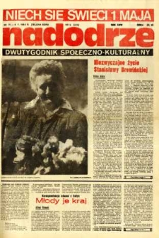 Nadodrze: dwutygodnik społeczno-kulturalny, nr 3 (25 kwietnia-8 maja 1982)