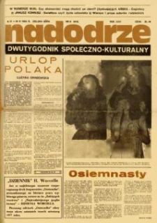 Nadodrze: dwutygodnik społeczno-kulturalny, nr 6 (6 czerwca-19 czerwca 1982)
