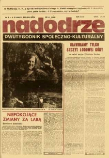Nadodrze: dwutygodnik społeczno-kulturalny, nr 16 (24 października-6 listopada 1982)