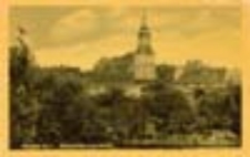 Jasień / Gassen; Blick die evgl. Kirche; Widok na kościół ewangelicki