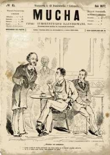 Mucha: Pismo Humorystyczne i Illustrowane, nr 45 (Warszawa d. (28 października) 9 listopada)