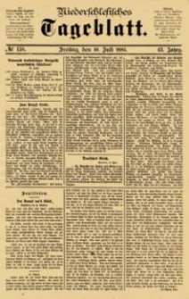 Niederschlesisches Tageblatt, no 158 (Freitag, den 10. Juli 1885)