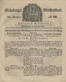 Grünberger Wochenblatt, No. 13. (12. Februar 1849).