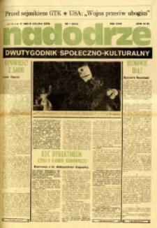 Nadodrze: dwutygodnik społeczno-kulturalny, nr 7 (27 marca-9 kwietnia 1983)