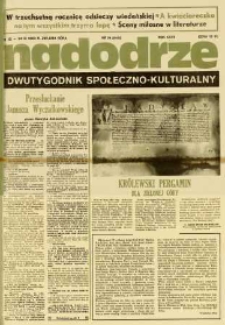 Nadodrze: dwutygodnik społeczno-kulturalny, nr 19 (11 września-24 września 1983)