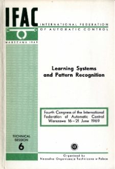 Learning Systems and Pattern Recognition = Układy uczące się i rozpoznawanie obrazów (6)