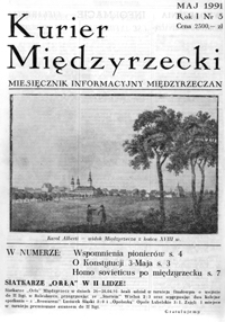 Kurier Międzyrzecki. Miesięcznik Informacyjny Międzyrzeczan, nr 3 (maj 1991 r.)