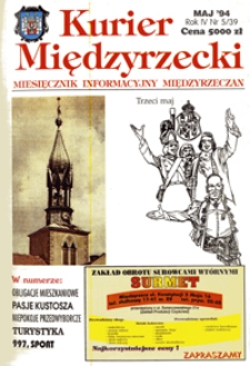 Kurier Międzyrzecki. Miesięcznik Informacyjny Międzyrzeczan, nr 5 (maj 1994 r.)
