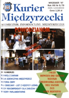 Kurier Międzyrzecki. Miesięcznik Informacyjny Międzyrzeczan, nr 9 (wrzesień 1997 r.)